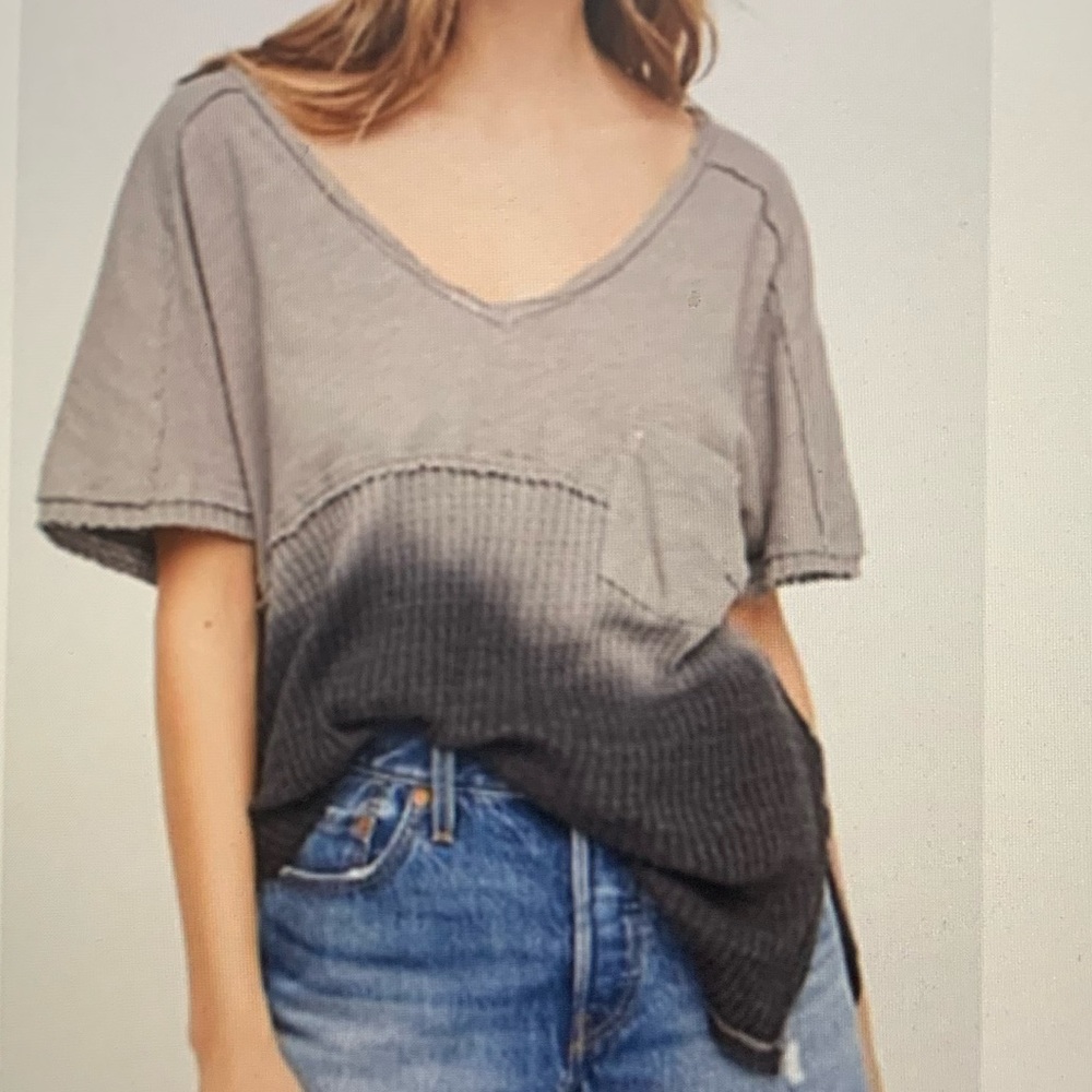 Free People Sun Dial Ombré Top